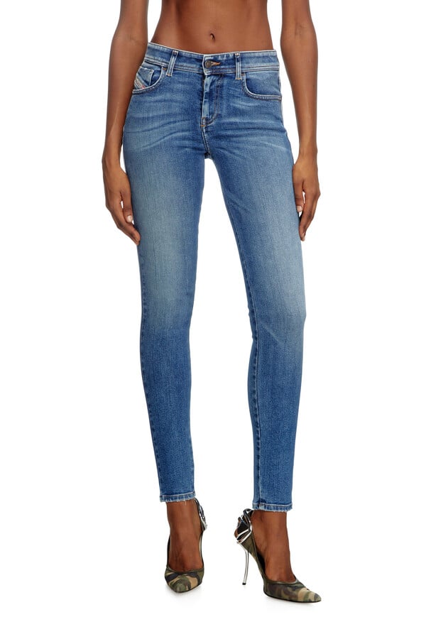 Diesel skinny jeans 2017 slandy 007y8 En oferta