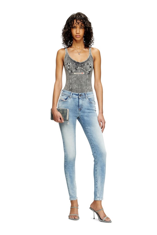 Diesel skinny jeans 2017 slandy 09k72