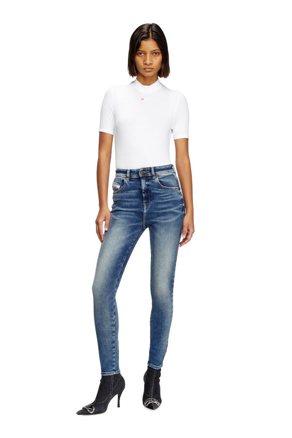 Diesel skinny jeans 1984 slandy-high 007y9 Oferta especial
