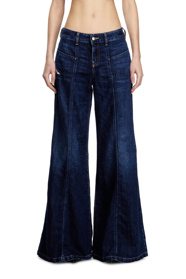 Diesel flare jeans d-akii 068ra Precio de fábrica