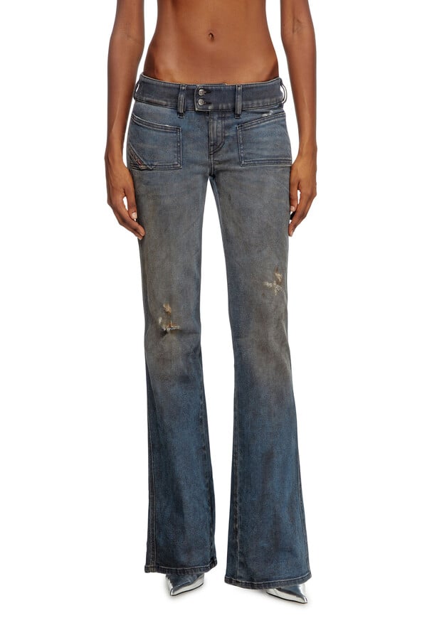 Diesel bootcut jeans d-hush 09l25 Libre de impuestos