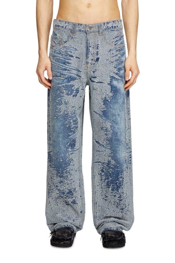 Diesel relaxed jeans 2001 d-macro 007w4 Descuentos del mes