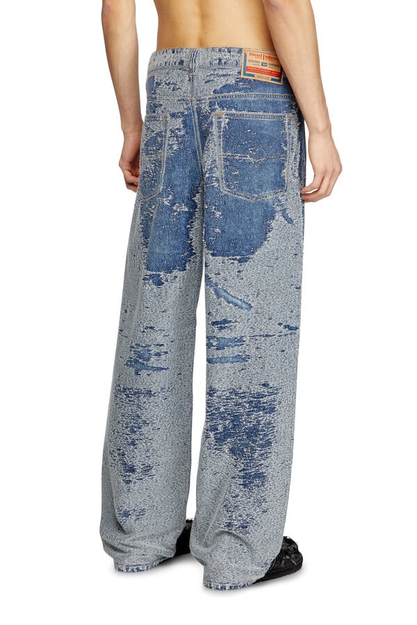 Diesel relaxed jeans 2001 d-macro 007w4 Descuentos del mes