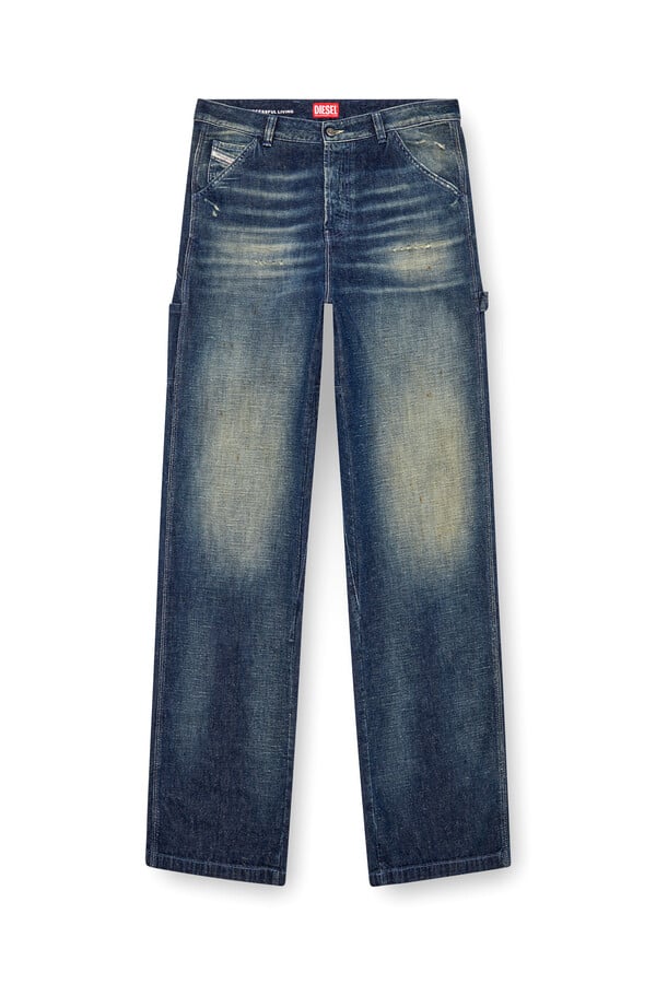 Diesel relaxed jeans d-livery 09j91 En línea