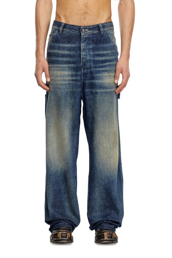 Diesel relaxed jeans d-livery 09j91 En línea