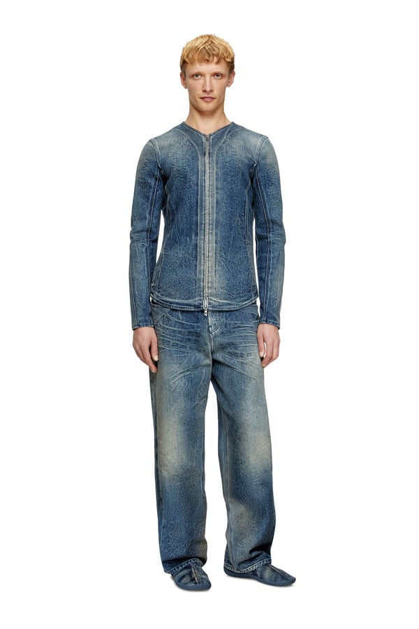 Diesel relaxed jeans 2001 d-macro 007bg Ventas relámpago