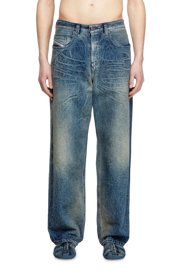 Diesel relaxed jeans 2001 d-macro 007bg Ventas relámpago