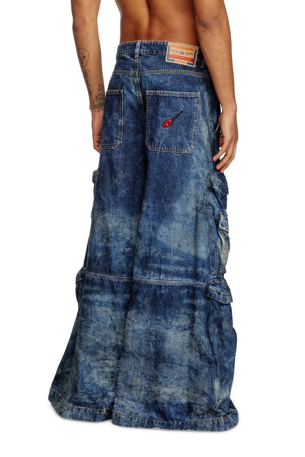 Diesel relaxed jeans d-giappo 0dbcw Mejor oferta