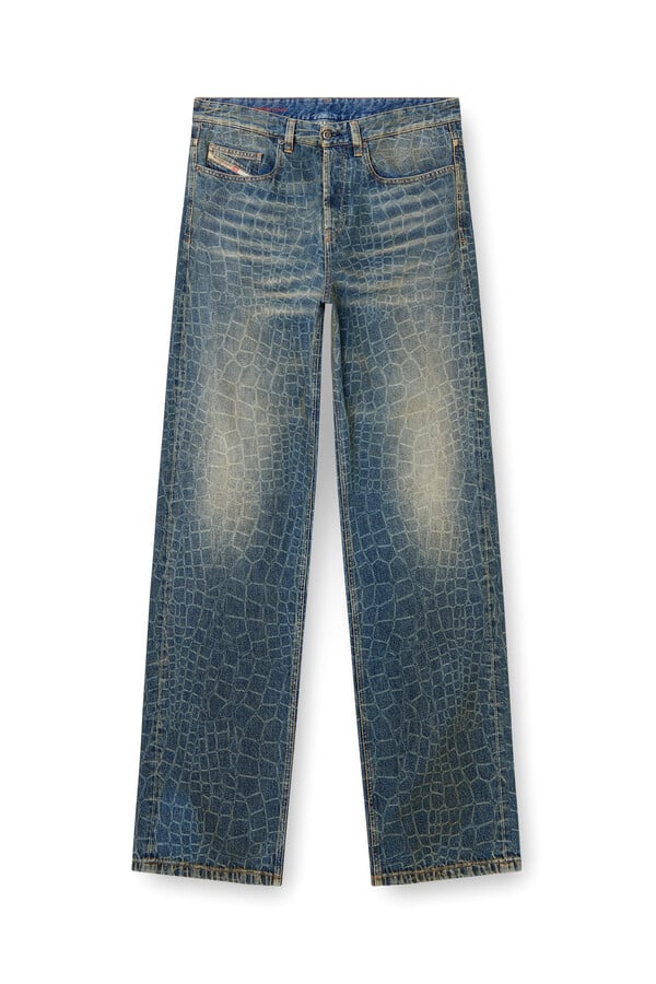 Diesel relaxed jeans 2001 d-macro 007bu Oferta especial