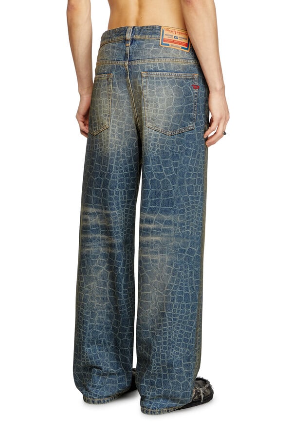 Diesel relaxed jeans 2001 d-macro 007bu Oferta especial