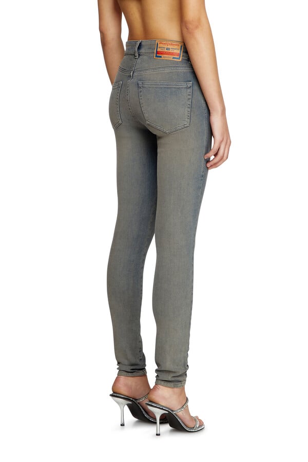 Diesel skinny jeans 2017 slandy 09k63 Tienda de fábrica