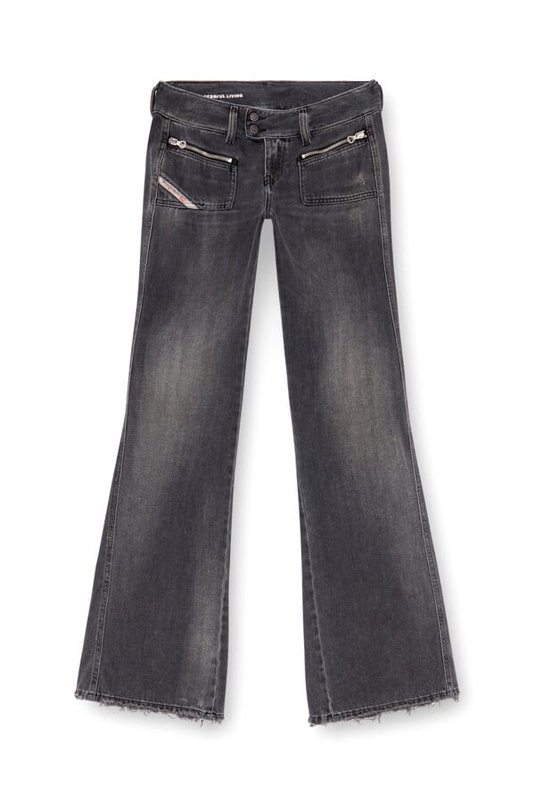 Diesel bootcut jeans d-hush 09k14 Descuentos del mes