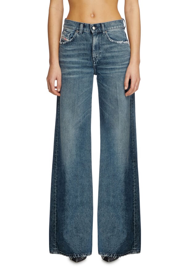 Diesel flare jeans 1978 d-akemi 007y7 Ofertas especiales