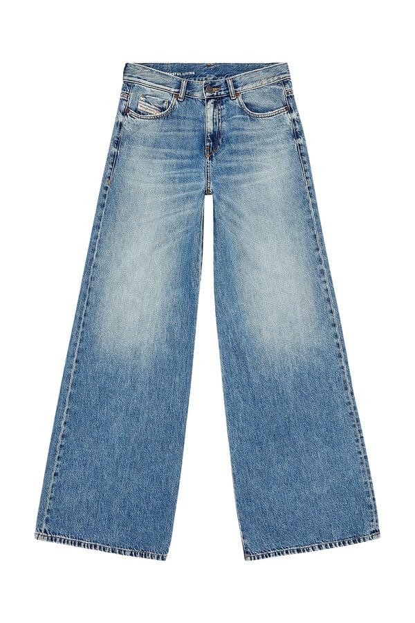 Diesel flare jeans 1978 d-akemi 09h95 Rebajas de fin de temporada