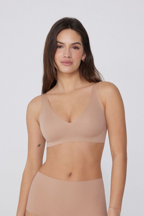 Tezenis Sujetador Triangular Canto Vivo Natural Lifting