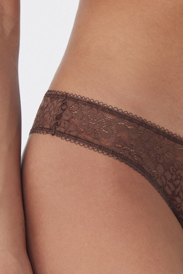 Tezenis Braguita Brasileña de Encaje Reciclado Promoción trimestral
