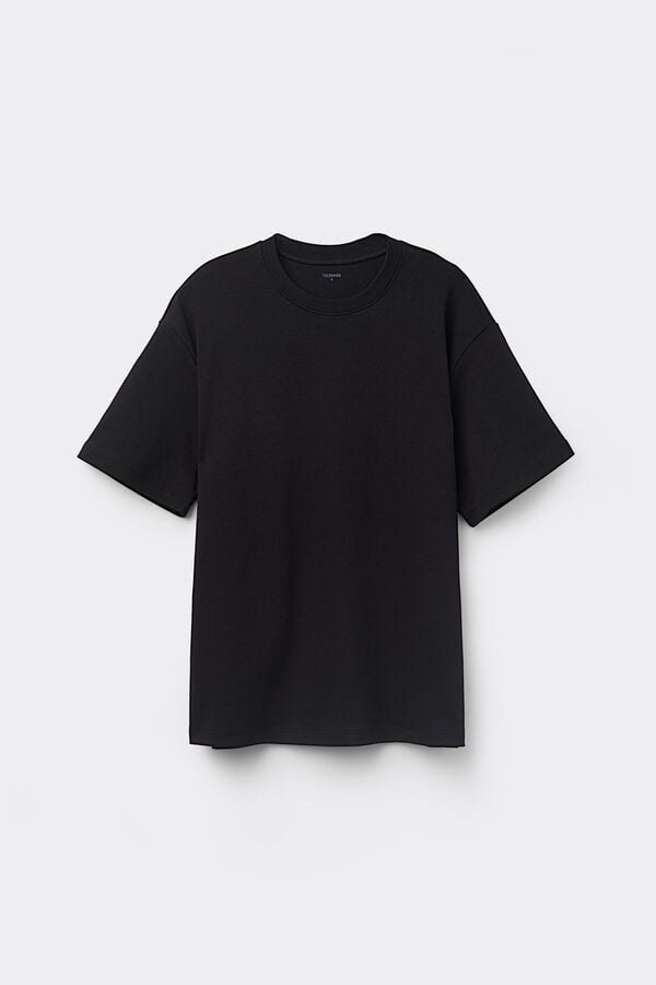 Tezenis Camiseta Cuello Redondo 100 % Algodón Grosor Medio