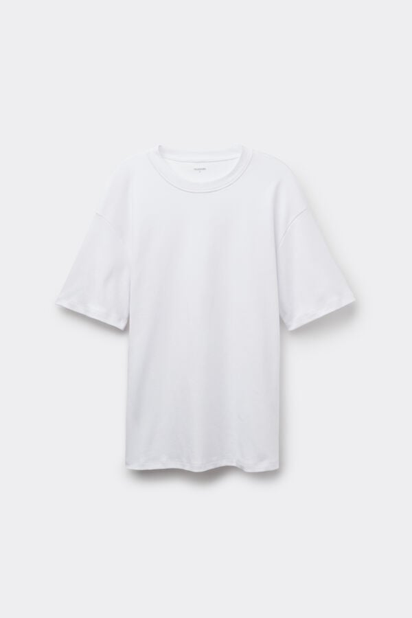 Tezenis Camiseta Cuello Redondo 100 % Algodón Grosor Medio