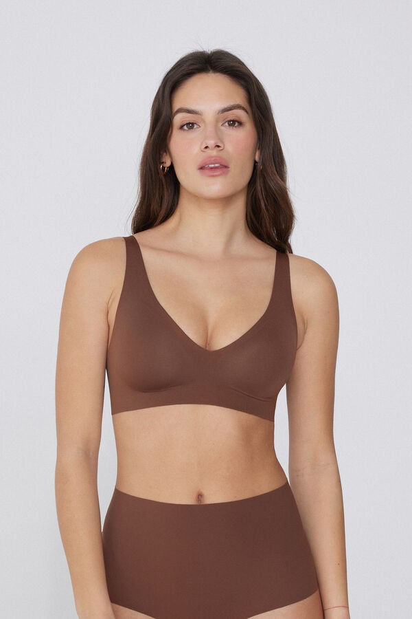 Tezenis Sujetador Triangular Canto Vivo Natural Lifting