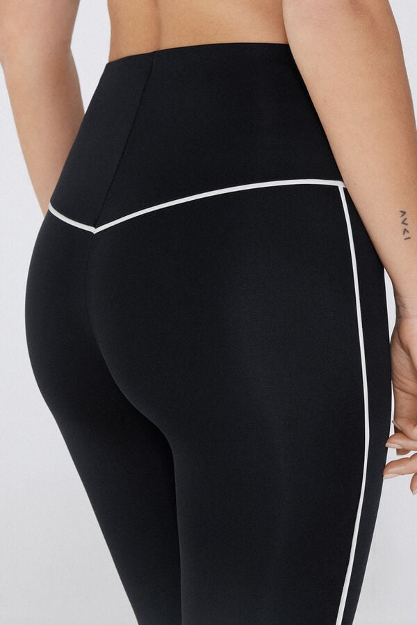 Tezenis Leggings Microfibra con Ribete Promoción por tiempo limitado