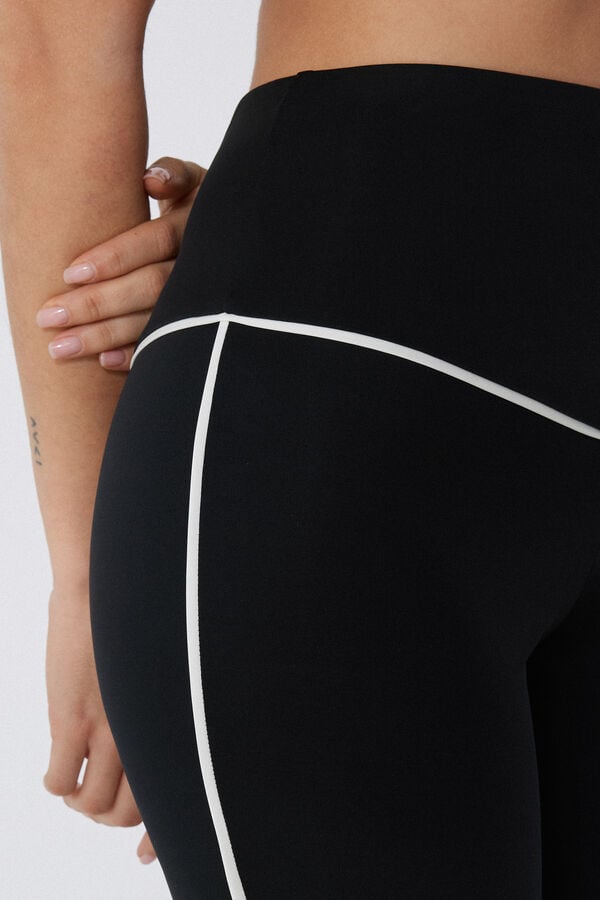 Tezenis Leggings Flare Microfibra con Ribete Oferta especial de fábrica