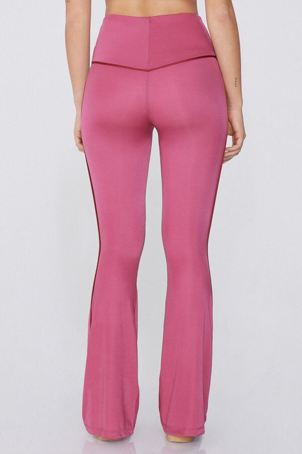 Tezenis Leggings Flare Microfibra con Ribete Superdescuento