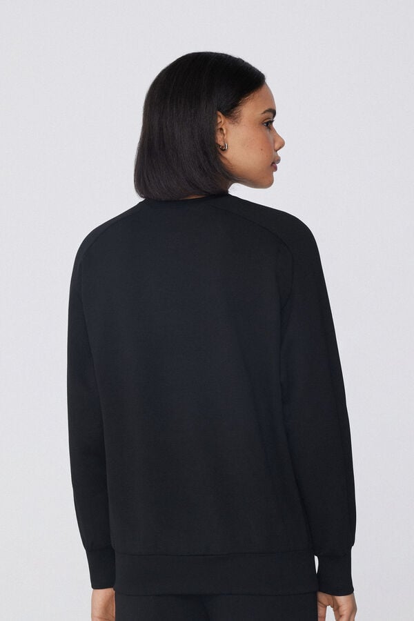 Tezenis Sudadera de Viscosa Suave con Cuello Redondo Grandes descuentos