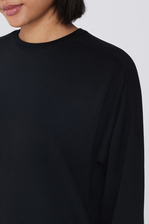 Tezenis Sudadera de Viscosa Suave con Cuello Redondo Grandes descuentos