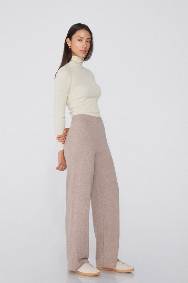 Tezenis Pantalón Palazzo Grueso con Lana Tienda