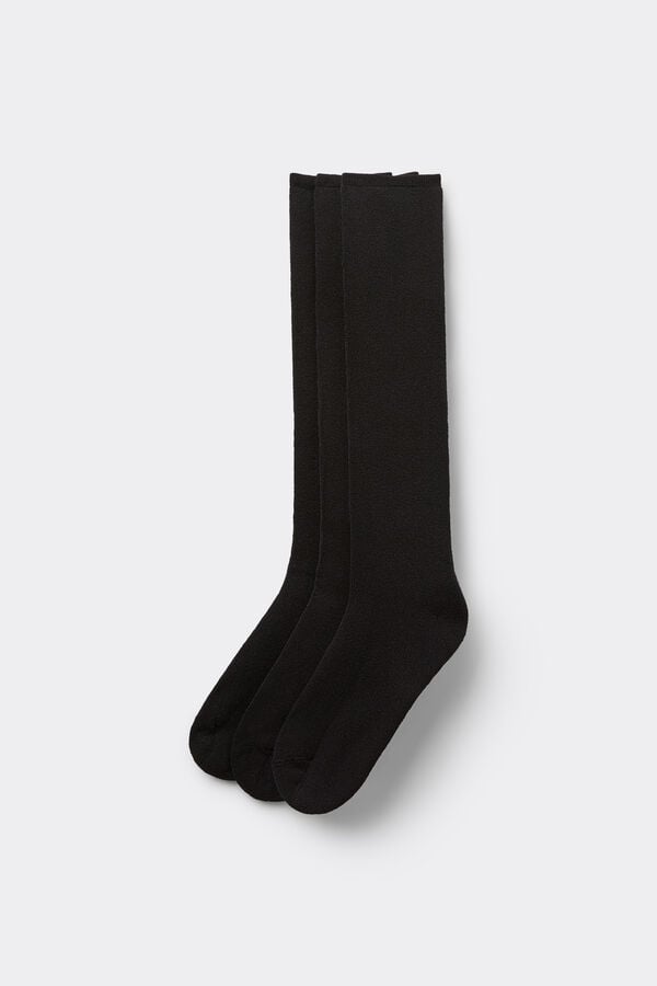 Tezenis 3 Pares Calcetines Largos Algodón Término Mujer