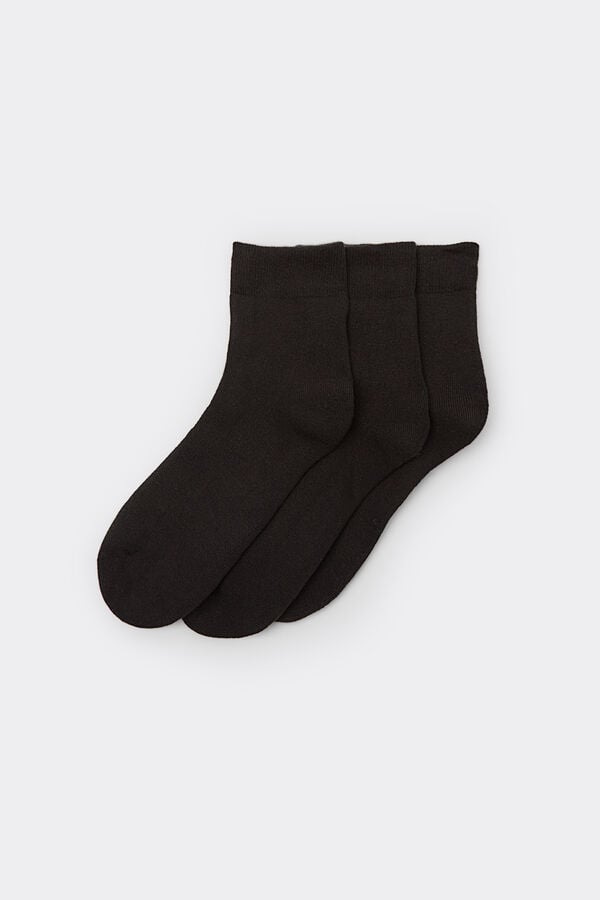 Tezenis 3 Pares Calcetines Cortos Algodón Término Mujer Últimos 3 días