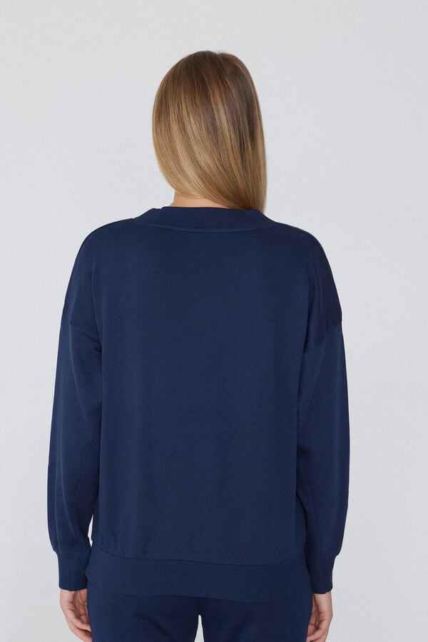 Tezenis Sudadera Gruesa Manga Larga Escote Pico Los más vendidos