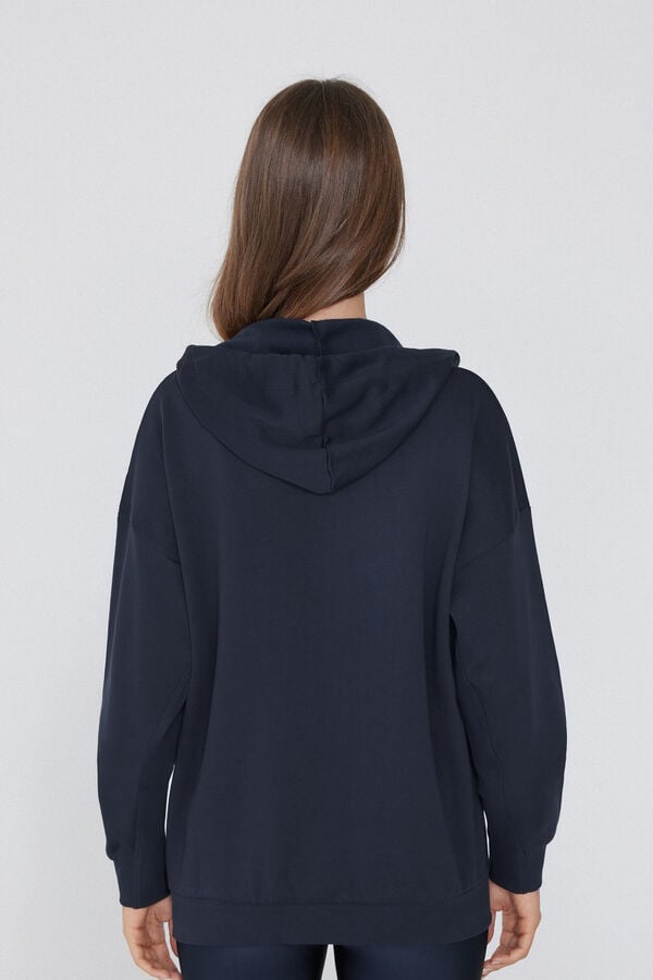 Tezenis Sudadera Gruesa Cremallera y Capucha Ventas relámpago
