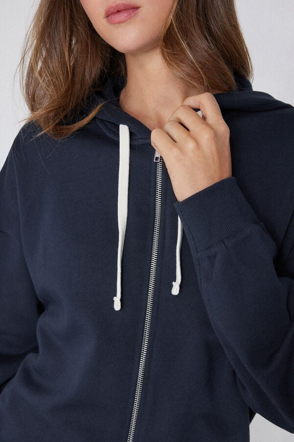 Tezenis Sudadera Gruesa Cremallera y Capucha Ventas relámpago