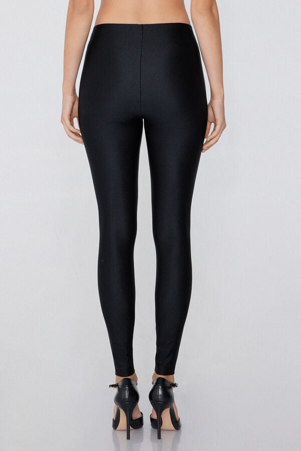 Tezenis Leggings de Microfibra Brillante Tienda