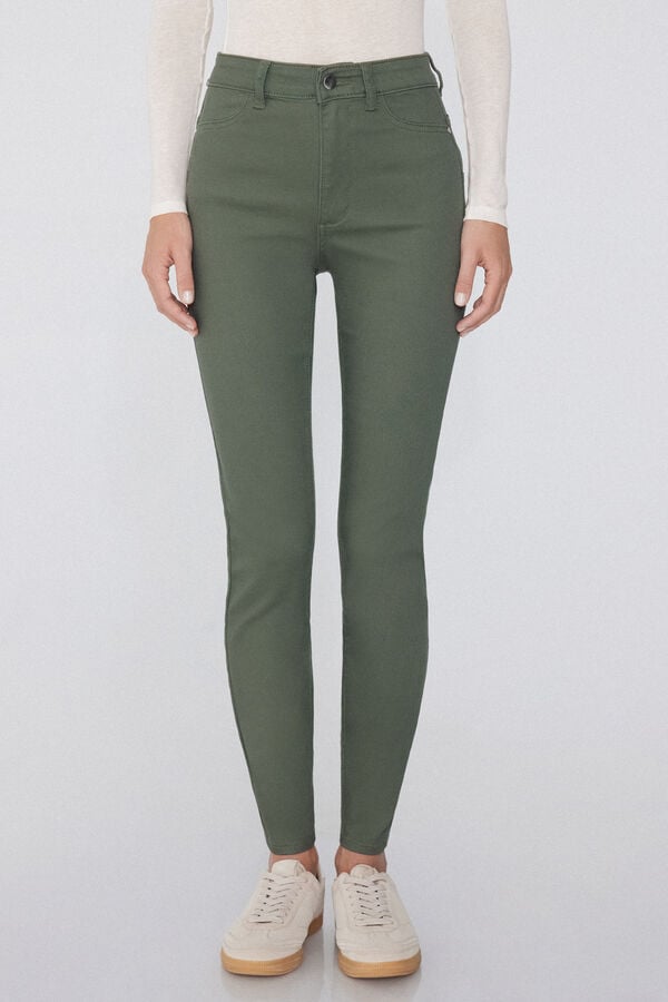 Tezenis Jeggings de Talle Alto con Efecto Push-Up Liquidación