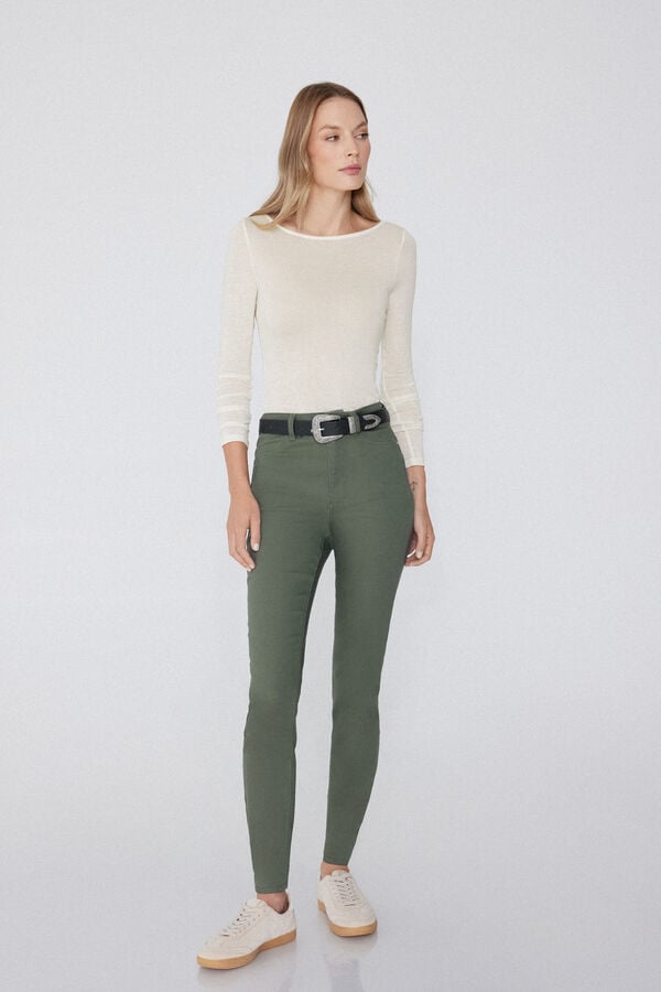 Tezenis Jeggings de Talle Alto con Efecto Push-Up Liquidación