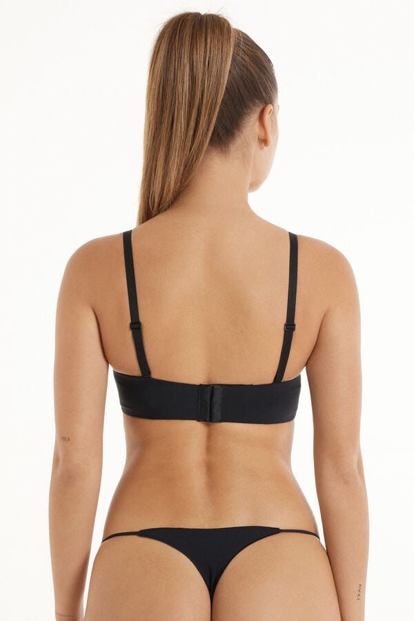 Tezenis Sujetador Bandeau con Relleno Ligero de Microfibra Reciclada Full Coverage Envío gratis