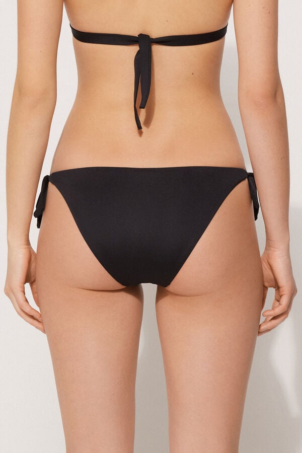 Tezenis Braguita de Bikini Reciclada de Color Liso con Lazos Ahorra y exporta