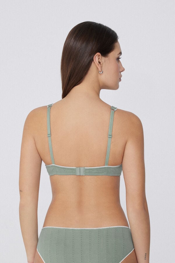 Tezenis Sujetador Push-up Athens Pointelle Fantasy Ofertas especiales
