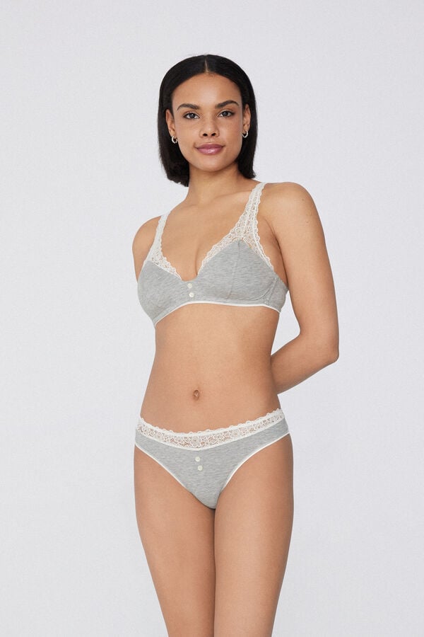 Tezenis Sujetador de Triángulo Havana con un Poco de Relleno Delicate Touch En línea