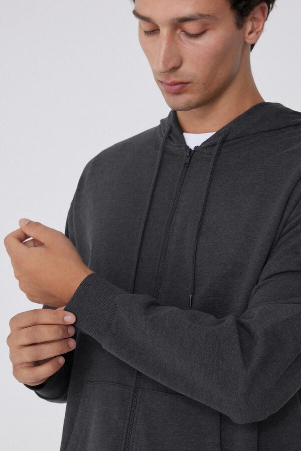 Tezenis Sudadera de Manga Larga con Cremallera y Capucha Superdescuento