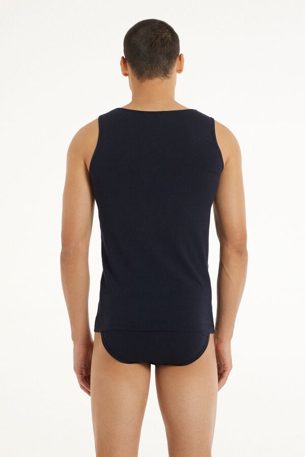 Tezenis Camiseta de Tirantes Anchos de Algodón Elástico Envío internacional gratuito
