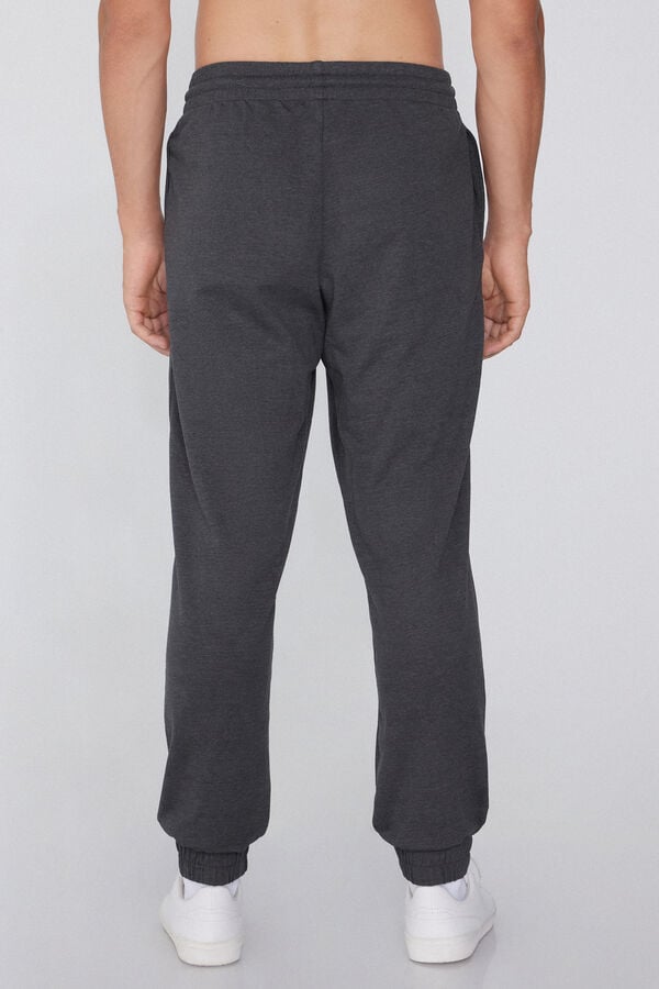 Tezenis Pantalones Largos de Felpa con Bolsillos Oferta exclusiva