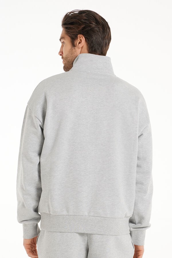 Tezenis Sudadera Gruesa de Manga Larga con Cremallera y Estampado Descuento por venta flash