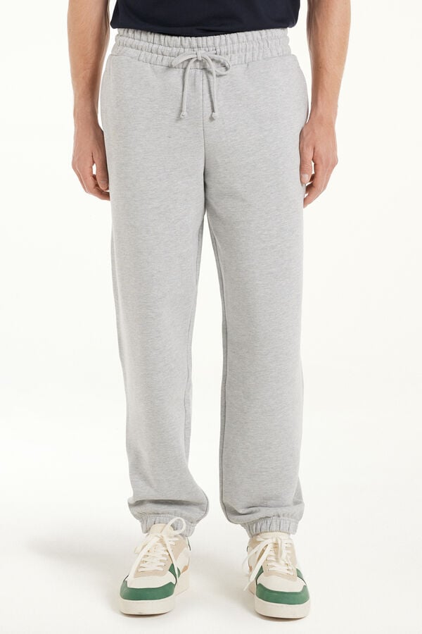 Tezenis Pantalón Largo de Felpa Gruesa con Bolsillos