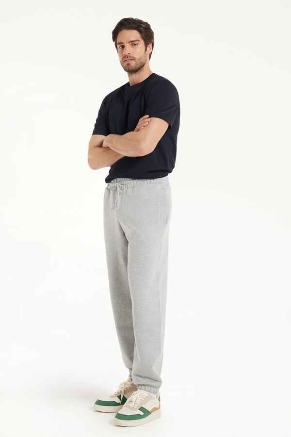 Tezenis Pantalón Largo de Felpa Gruesa con Bolsillos Ofertas de temporada