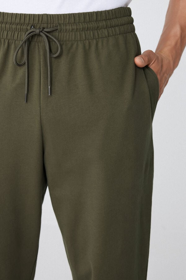 Tezenis Pantalones Largos de Felpa con Bolsillos Ofertas especiales