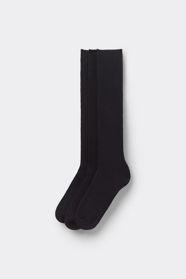Tezenis 3 Pares Calcetines Largos Algodón Término Hombre