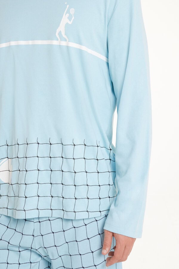 Tezenis Pijama Largo de Algodón Grueso Tenis Rebajas online